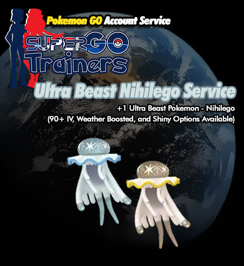 Ultra Beast Nihilego Service - Pokemon GO Account Service